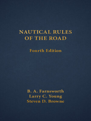 cover image of Nautical Rules of the Road